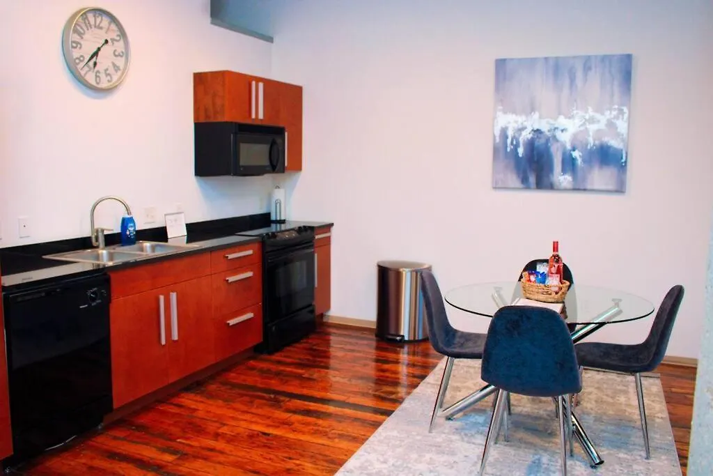 Cozy Stylish Downtown Loft Apartment Saint Louis